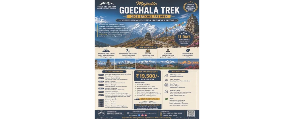 Goechala Trek 2026
